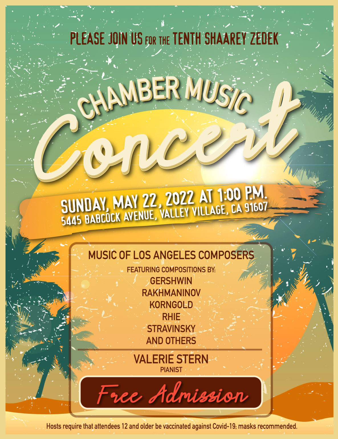 Chamber Music Concert May 22, 2022